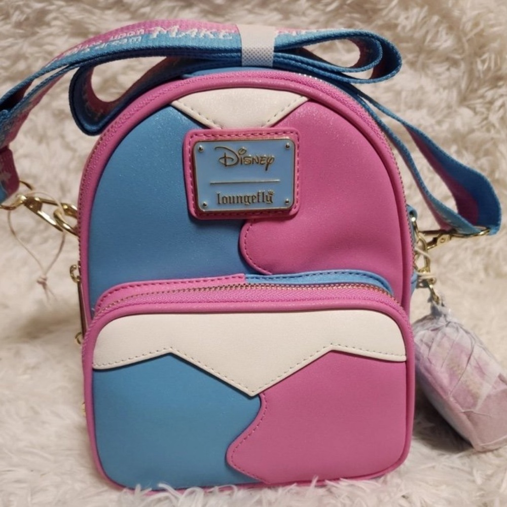 Make It Pink Make It Blue Converitble Loungefly Disney SOLD OUT